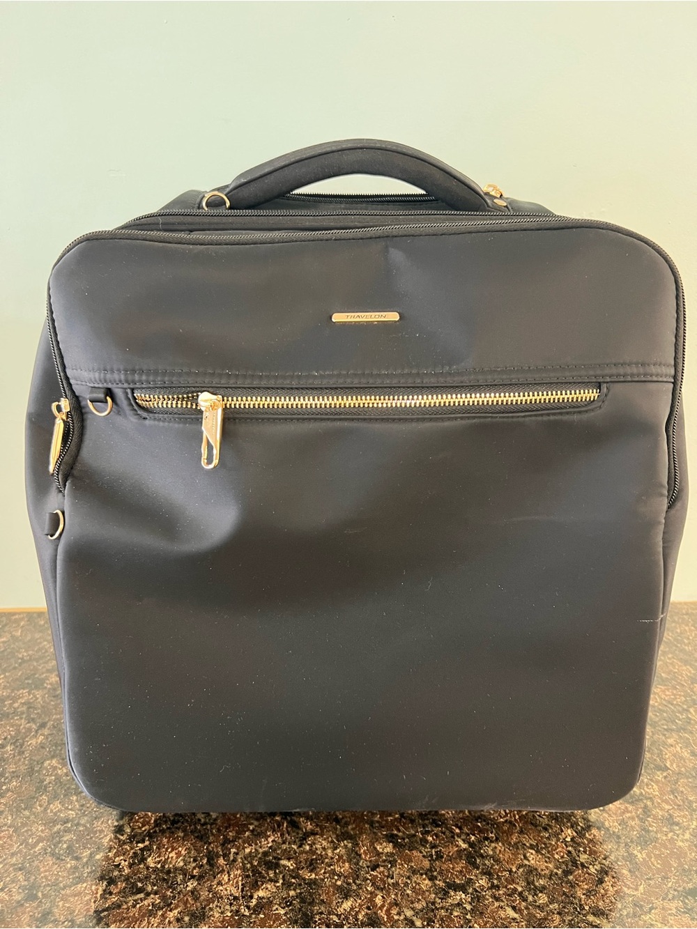 Travelon Black mini roller bag carryon
